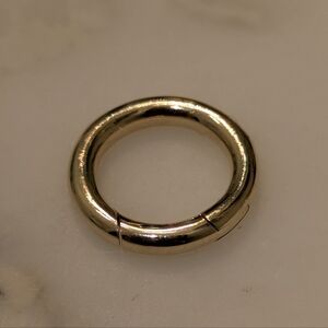 14k Yellow Gold Charm Connector